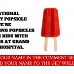 New to Waterloo: Bringing popsicles to kids at Grand River Hospital