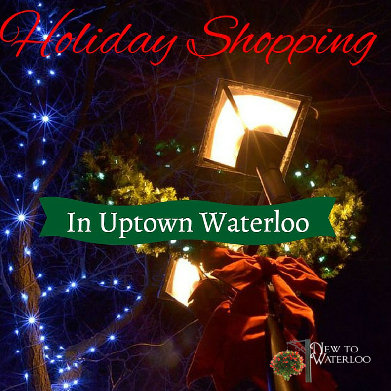 Holiday Shopping in Uptown Waterloo
