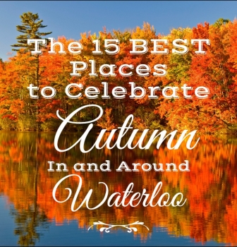 The 15 BEST WAYS  to Celebrate Autumn when living in Waterloo Ontario