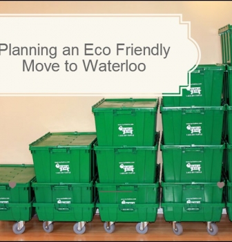 Eco-Friendly Ideas If You’re Moving To Waterloo Ontario.