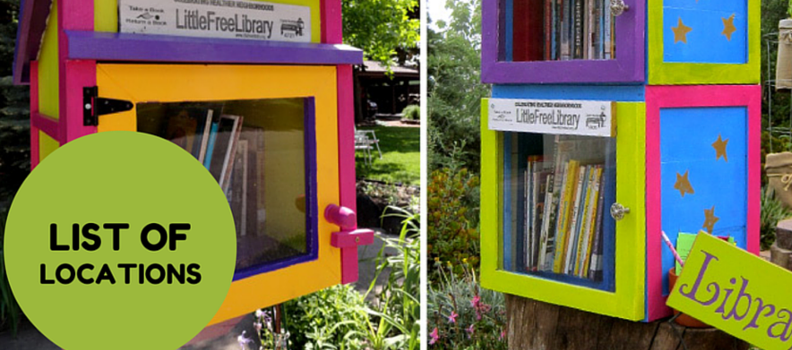 Little Libraries in Neighbourhoods in Waterloo Ontario