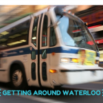City buses are available to take you to different neighbourhoods in Waterloo Ontario